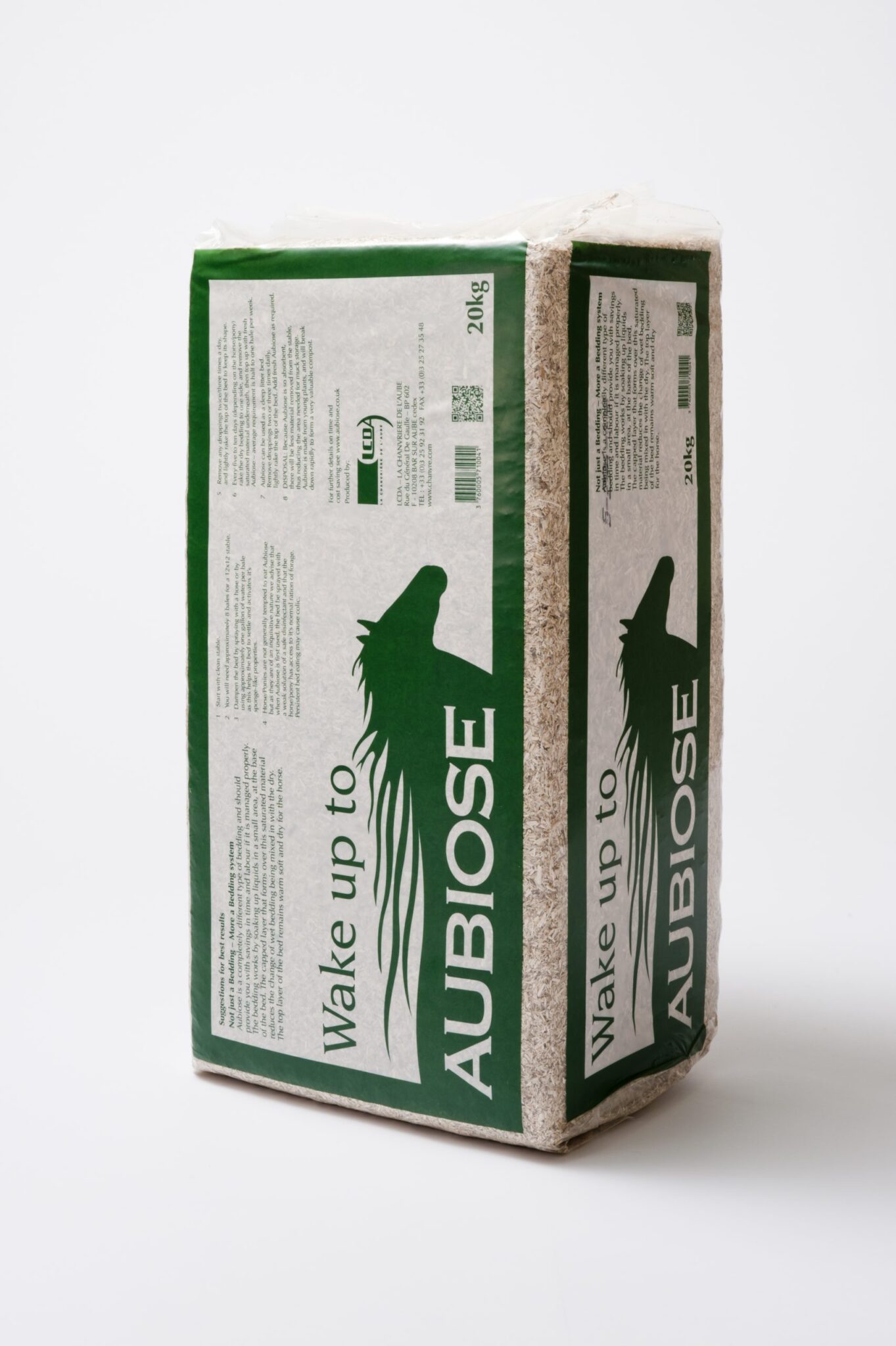 Aubiose Hemp Bedding for Chickens & Homesteads Bulk Pallet (22 x 44