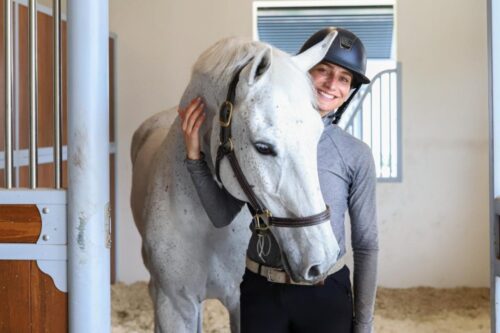 Catherine Tyree with Horse